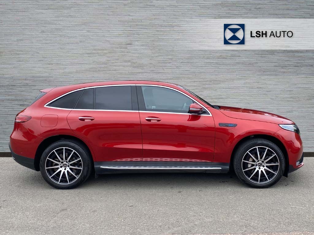 Mercedes-Benz EQC Eqc 400 300Kw Amg Line Edition 80Kwh KO73DYT Red #3