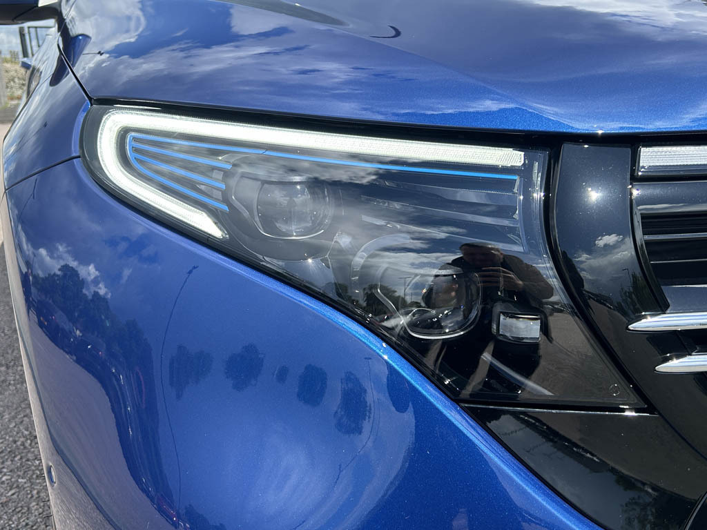 Mercedes-Benz EQC Eqc 400 300Kw Amg Line Premium 80Kwh KM73PUX Blue #6