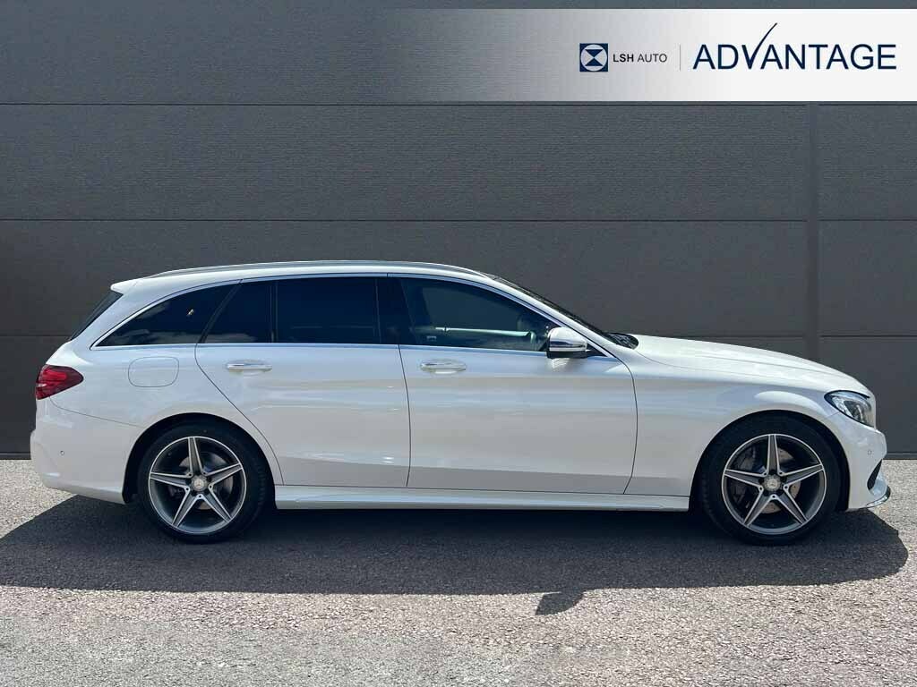 Mercedes-Benz C Class C250d Amg Line Premium Plus KM16XEV White #3