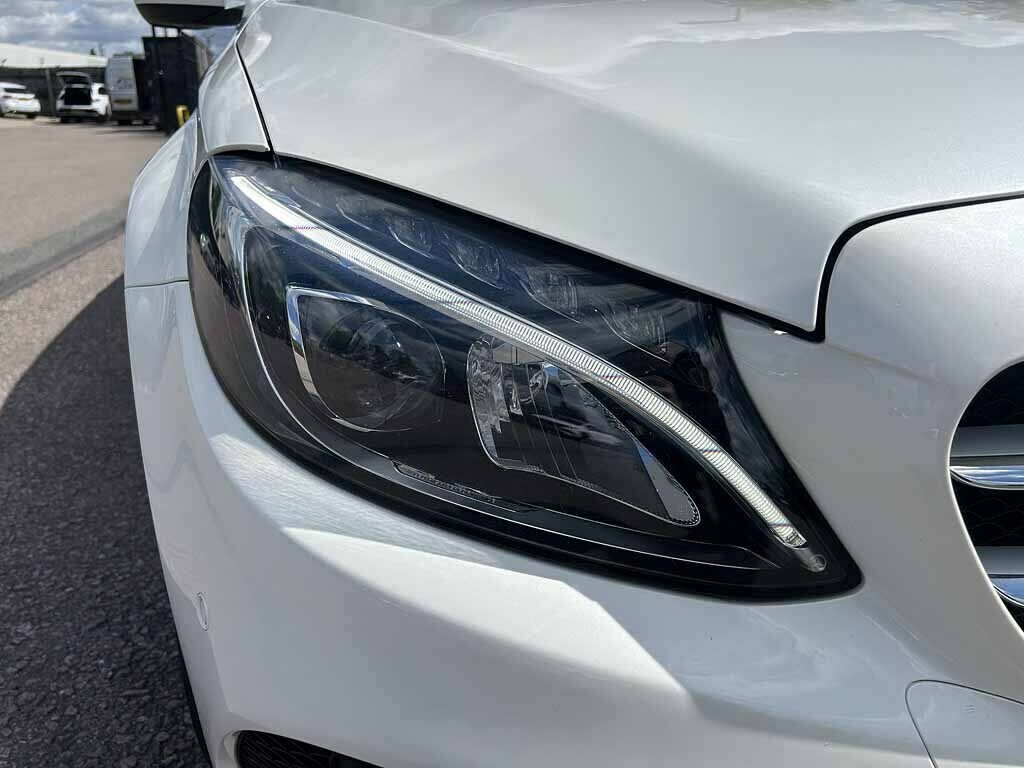 Mercedes-Benz C Class C250d Amg Line Premium Plus KM16XEV White #6