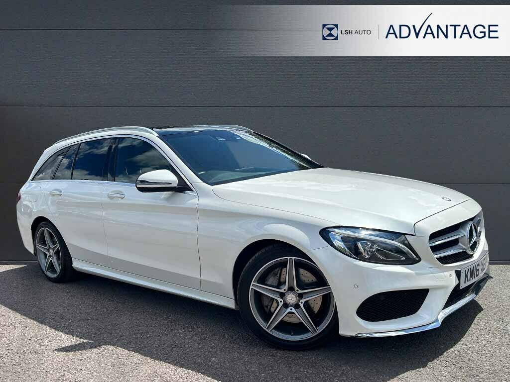 Mercedes-Benz C Class C250d Amg Line Premium Plus White