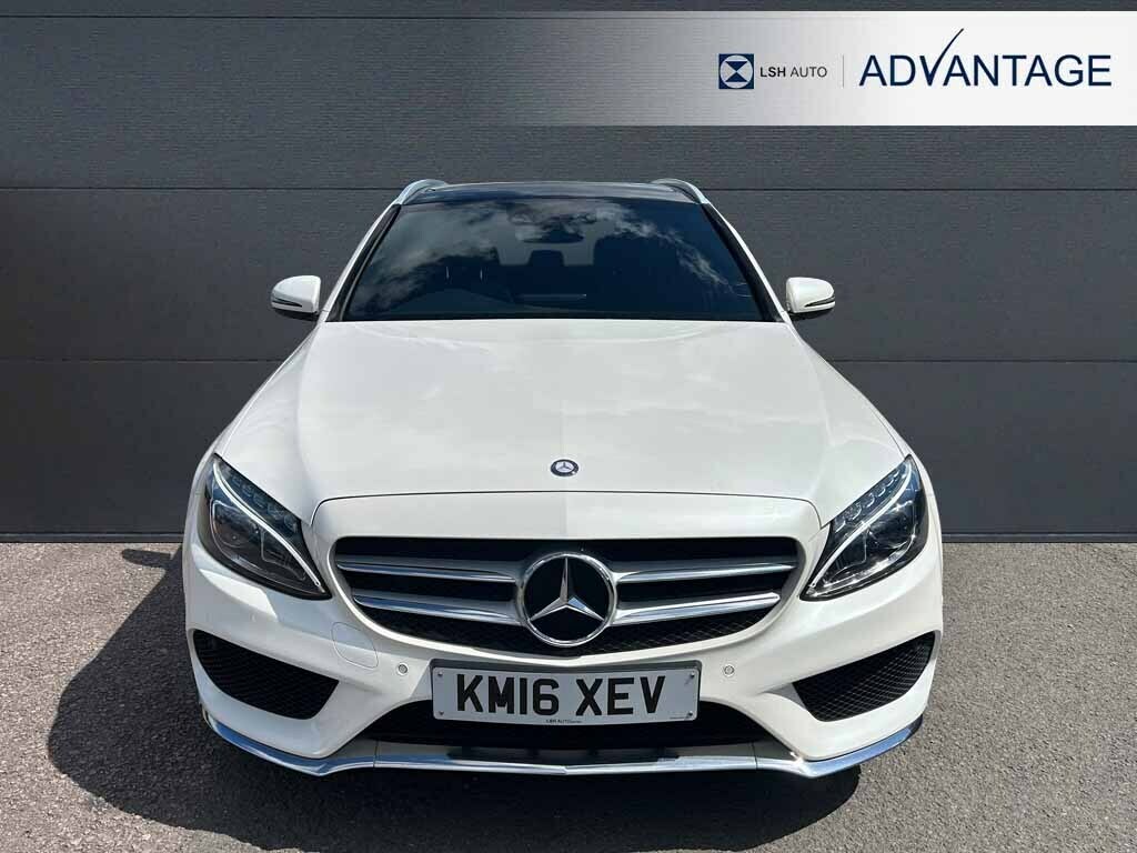 Mercedes-Benz C Class C250d Amg Line Premium Plus KM16XEV White #4