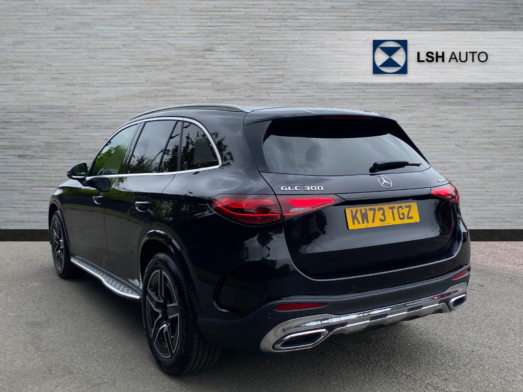 Mercedes-Benz GLC Class Glc 300 4Matic Amg Line 9G-tronic KW73TGZ Black #2