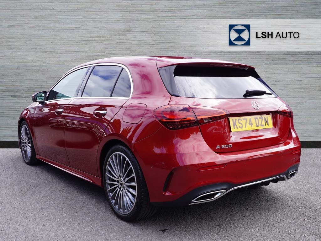 Mercedes-Benz A Class A200 Amg Line Premium Plus KS74DZN Red #2