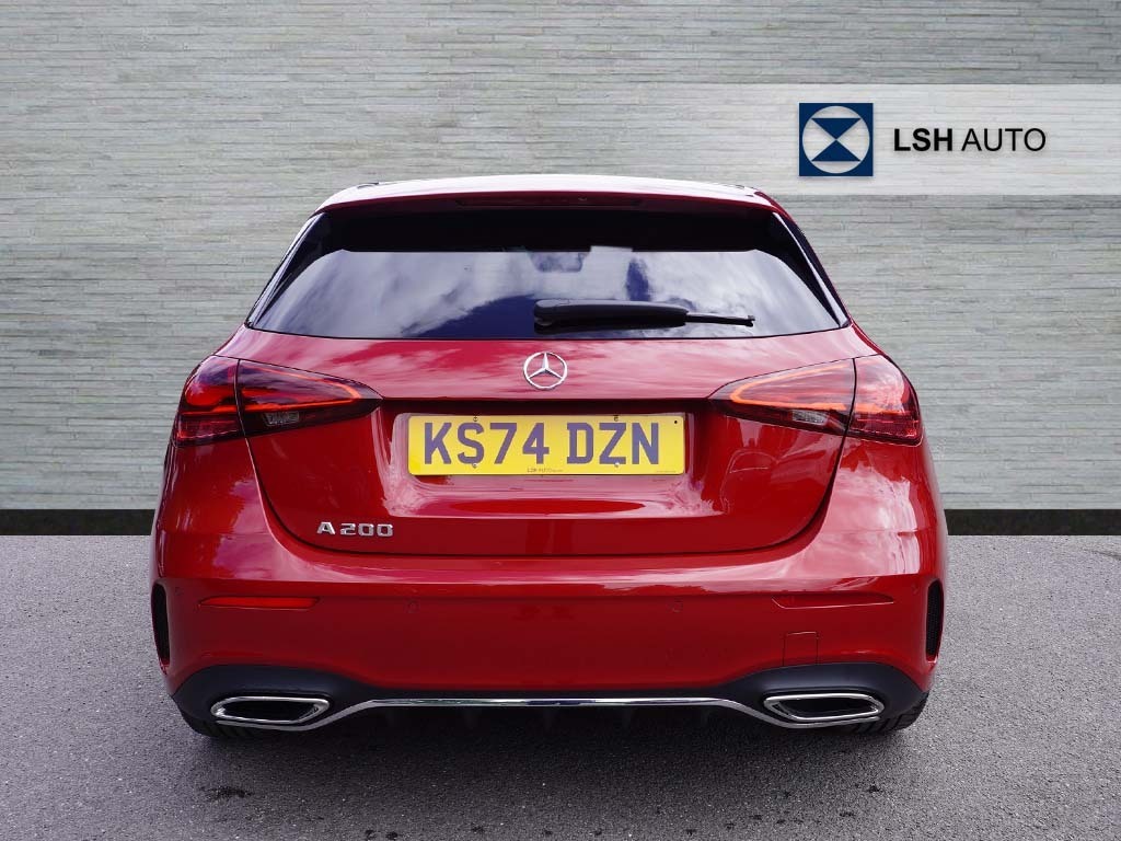 Mercedes-Benz A Class A200 Amg Line Premium Plus KS74DZN Red #5