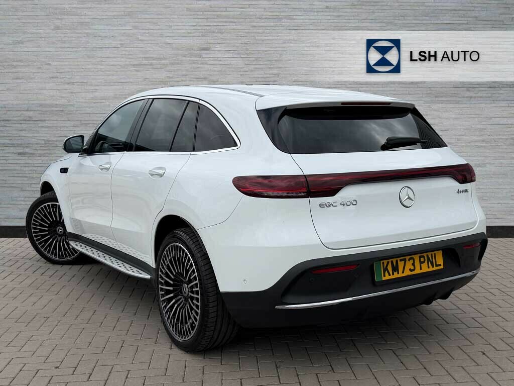 Mercedes-Benz EQC Eqc 400 300Kw Amg Line Premium 80Kwh KM73PNL White #2