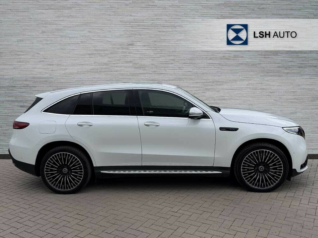 Mercedes-Benz EQC Eqc 400 300Kw Amg Line Premium 80Kwh KM73PNL White #3