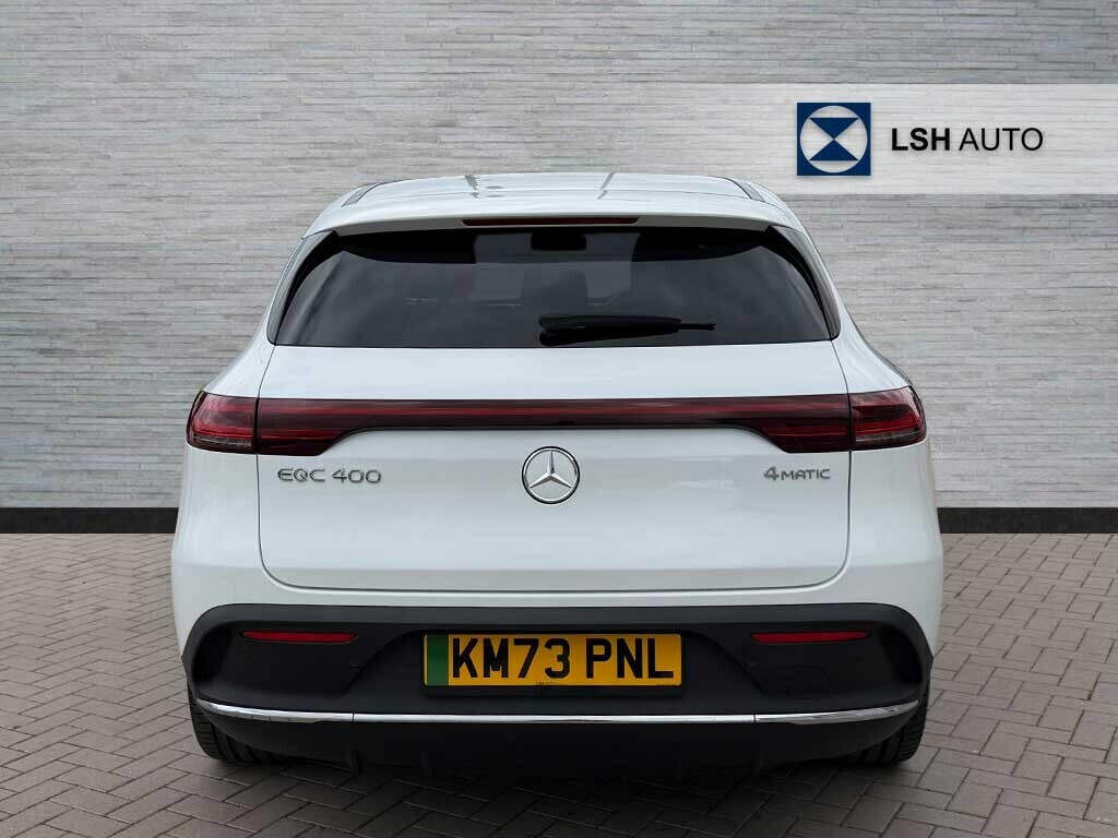 Mercedes-Benz EQC Eqc 400 300Kw Amg Line Premium 80Kwh KM73PNL White #6