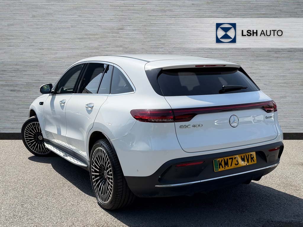 Mercedes-Benz EQC Eqc 400 300Kw Amg Line Premium 80Kwh KM73WVR White #2