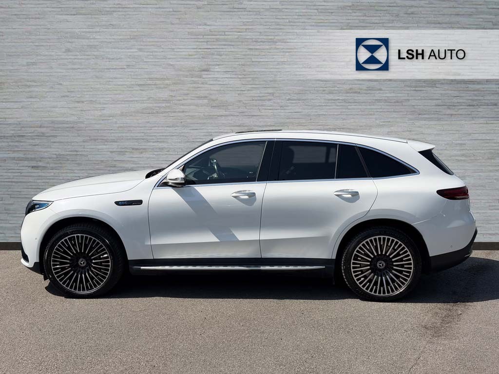 Mercedes-Benz EQC Eqc 400 300Kw Amg Line Premium 80Kwh KM73WVR White #4