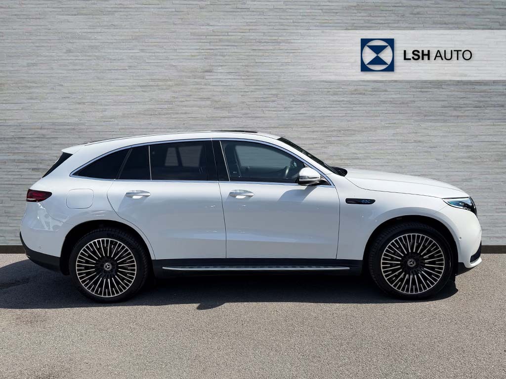 Mercedes-Benz EQC Eqc 400 300Kw Amg Line Premium 80Kwh KM73WVR White #3