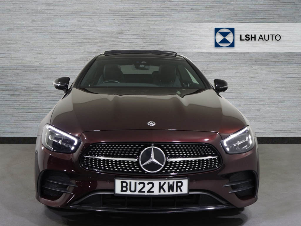 Mercedes-Benz E Class E300d 4Matic Amg Line Night Edition Premium Plus BU22KWR Red #4