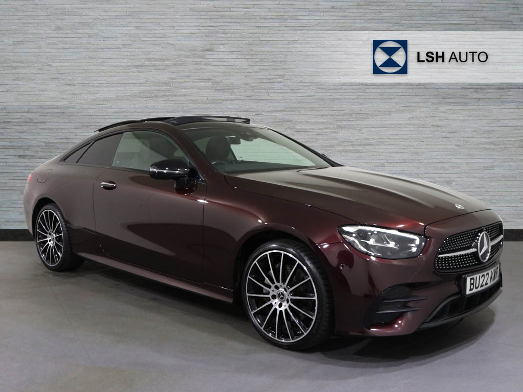 Mercedes-Benz E Class E300d 4Matic Amg Line Night Edition Premium Plus Red