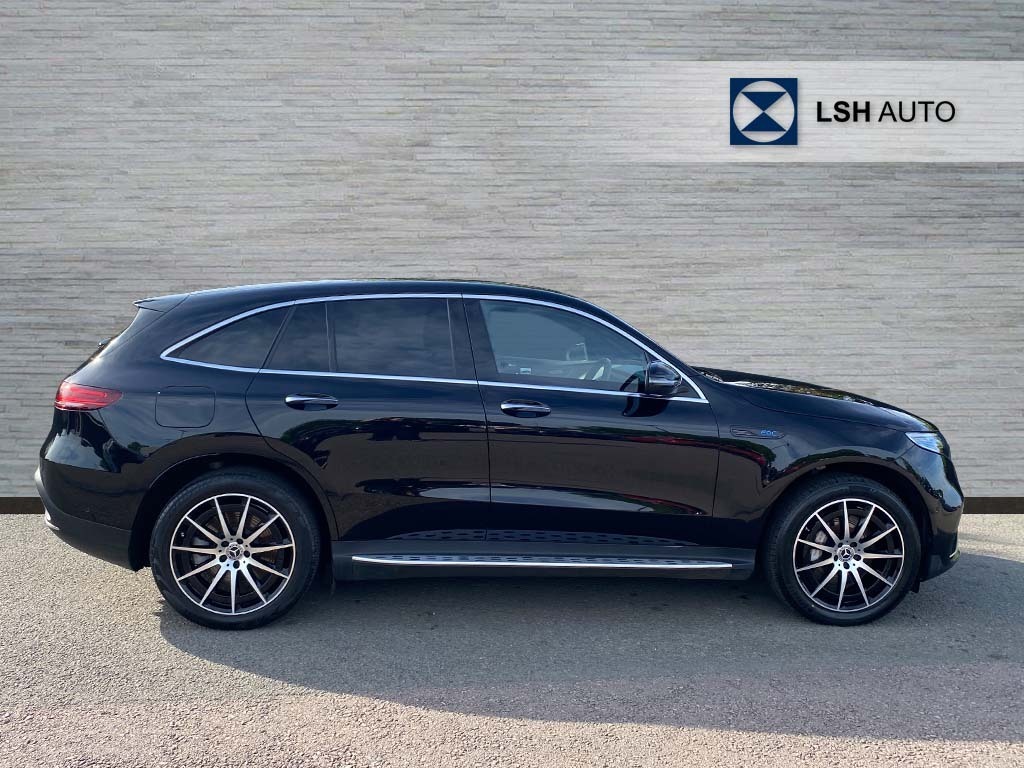 Mercedes-Benz EQC Eqc 400 300Kw Amg Line Edition 80Kwh Black #3