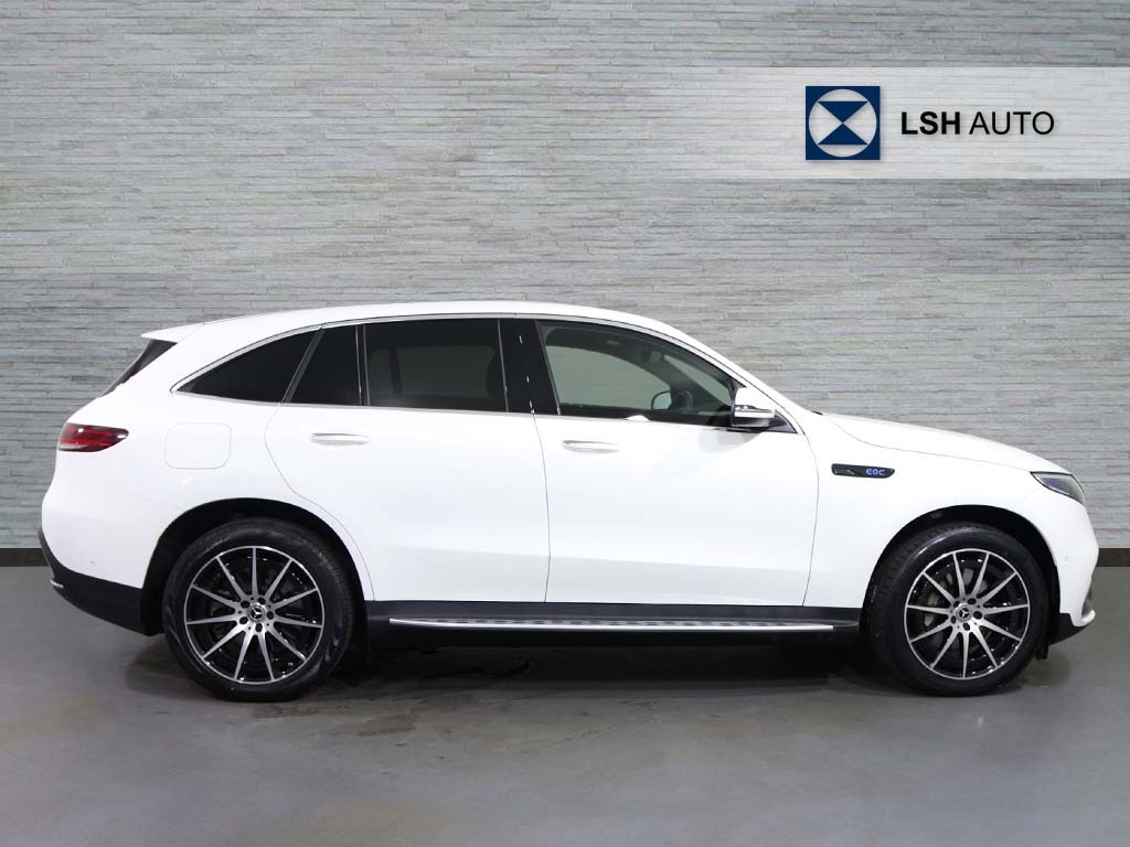 Mercedes-Benz EQC Eqc 400 300Kw Amg Line 80Kwh KT73YBO White #3