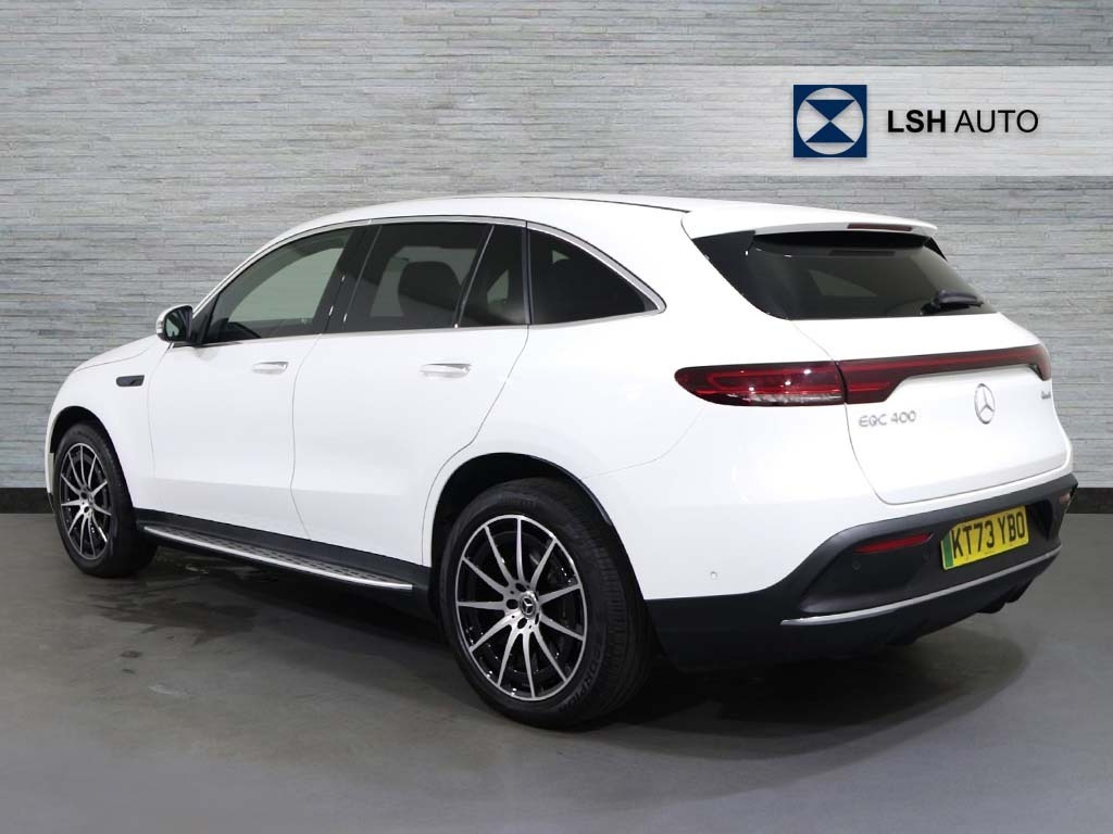 Mercedes-Benz EQC Eqc 400 300Kw Amg Line 80Kwh KT73YBO White #2