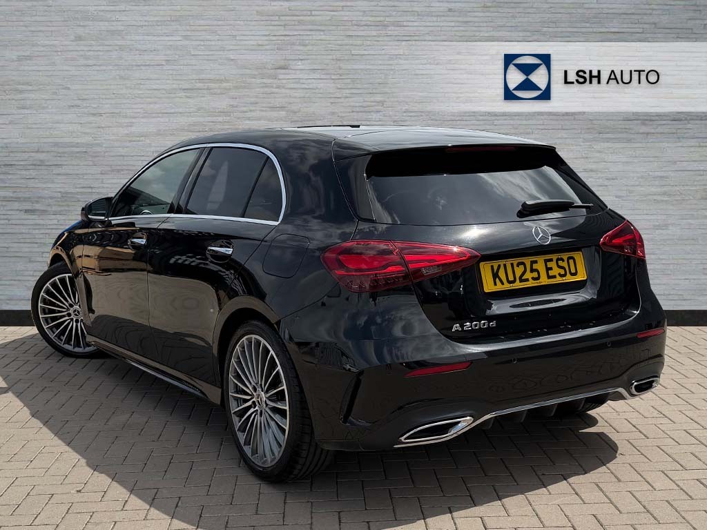 Mercedes-Benz A Class A200d Amg Line Premium Plus Black #2