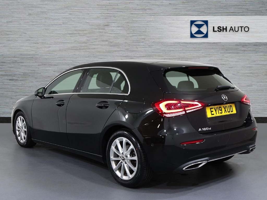 Mercedes-Benz A Class A180d Sport Executive EY19XUD Black #3