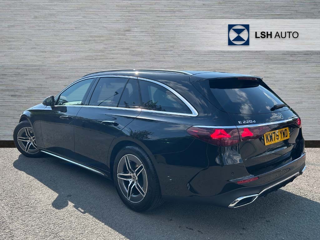 Mercedes-Benz E Class E220d Amg Line 9G-tronic Black #2