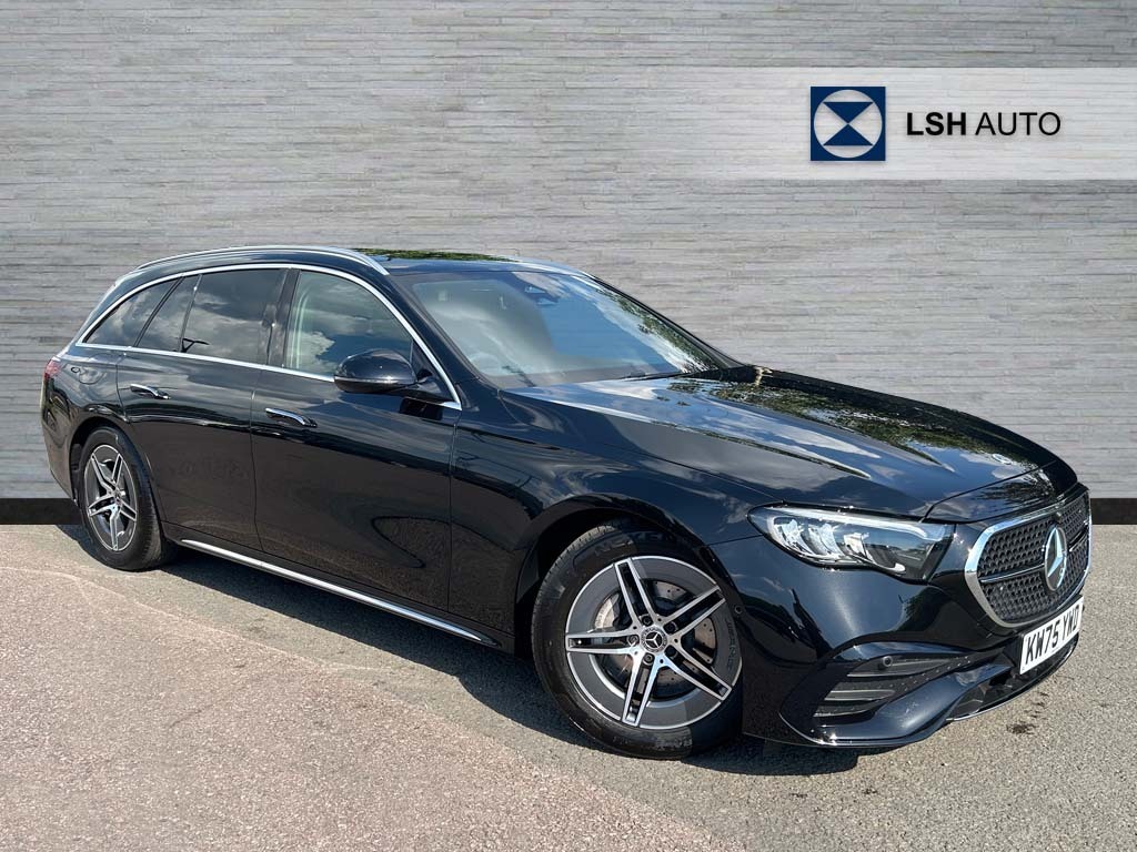 Mercedes-Benz E Class E220d Amg Line 9G-tronic Black