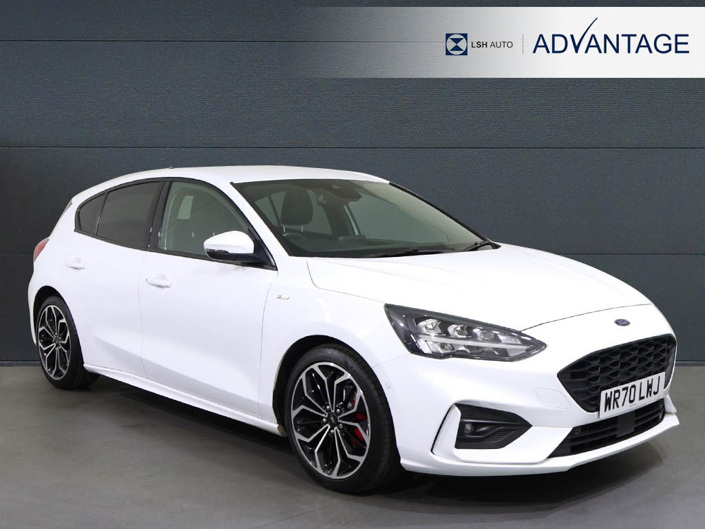 Ford Focus 1.0 Ecoboost Hybrid Mhev 155 St-line X Edition White
