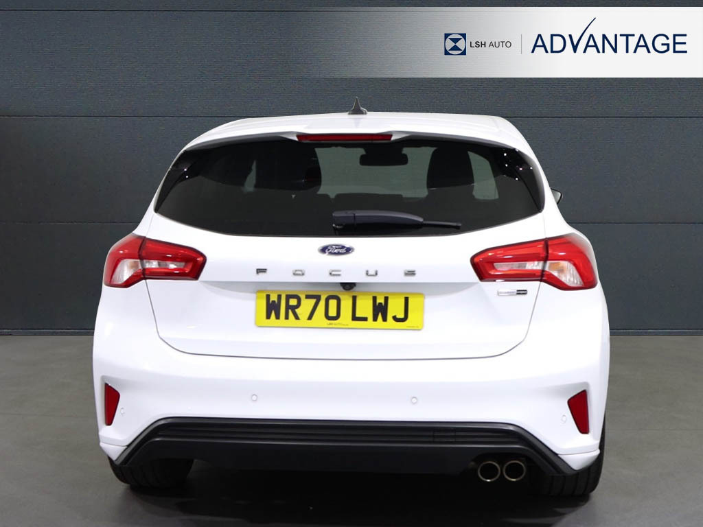 Ford Focus 1.0 Ecoboost Hybrid Mhev 155 St-line X Edition WR70LWJ White #5