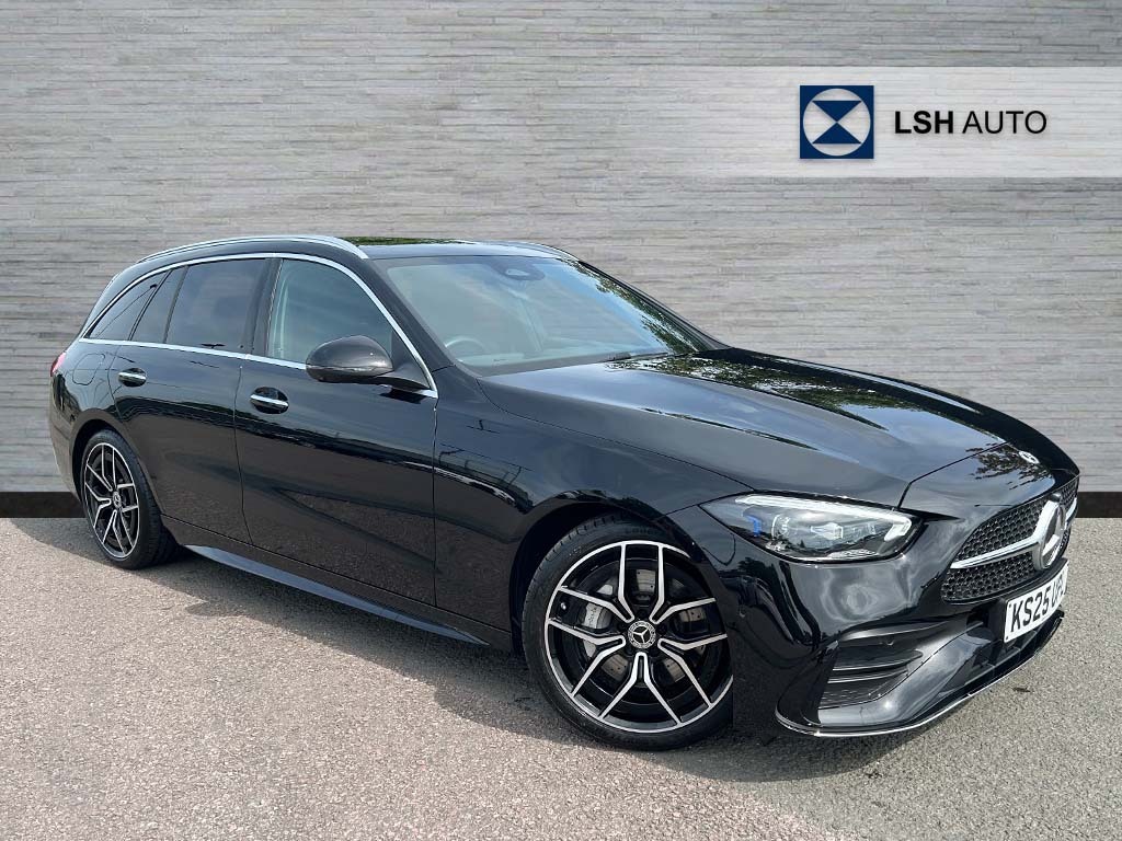 Mercedes-Benz C Class C300 Amg Line Premium 9G-tronic Black