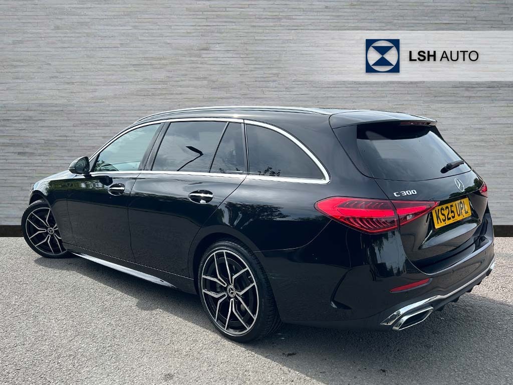Mercedes-Benz C Class C300 Amg Line Premium 9G-tronic KS25UPL Black #2