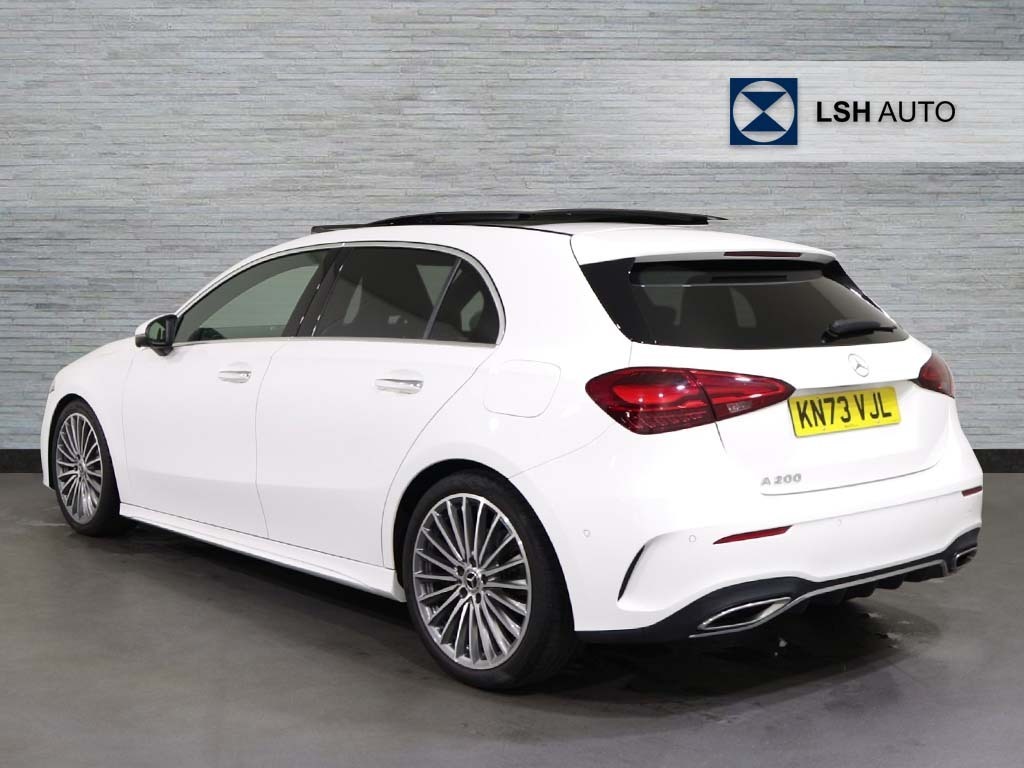 Mercedes-Benz A Class A200 Amg Line Premium Plus KN73VJL White #2