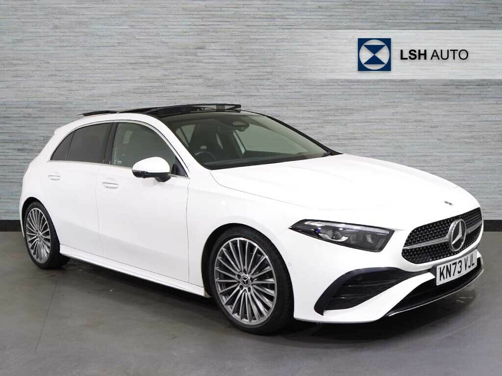 Mercedes-Benz A Class A200 Amg Line Premium Plus White