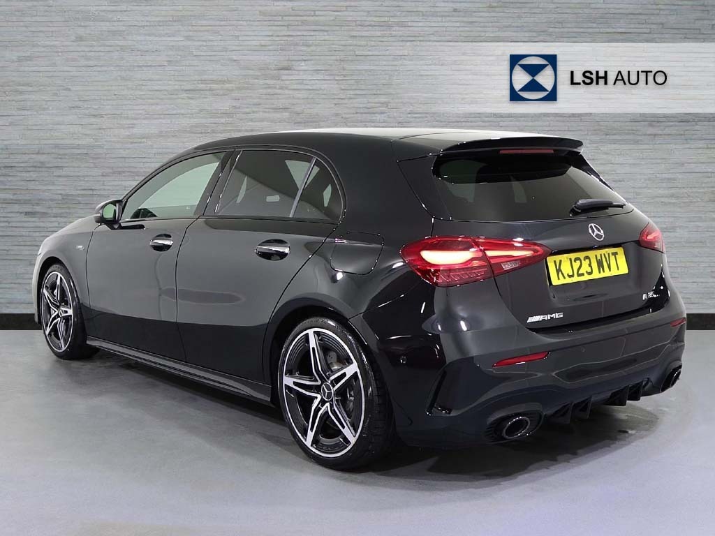 Mercedes-Benz A Class A35 4Matic Executive KJ23WVT Black #2