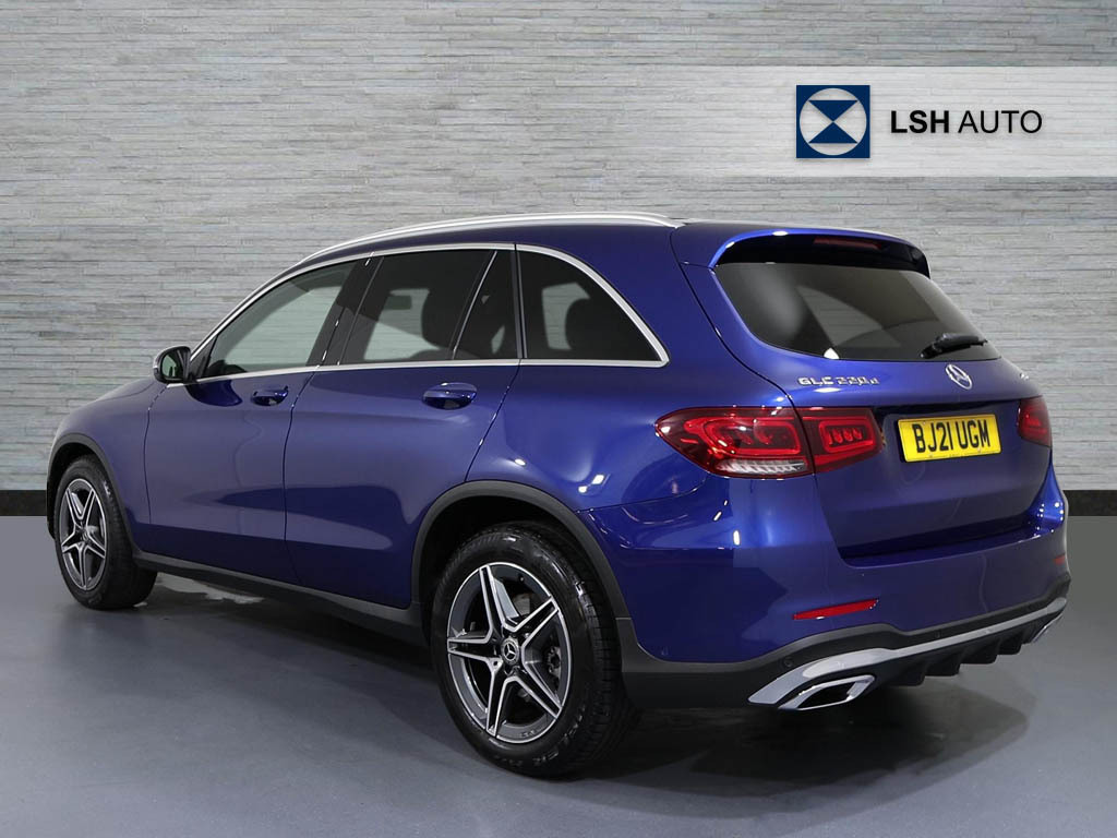 Mercedes-Benz GLC Class Glc 220D 4Matic Amg Line 9G-tronic BJ21UGM Blue #2