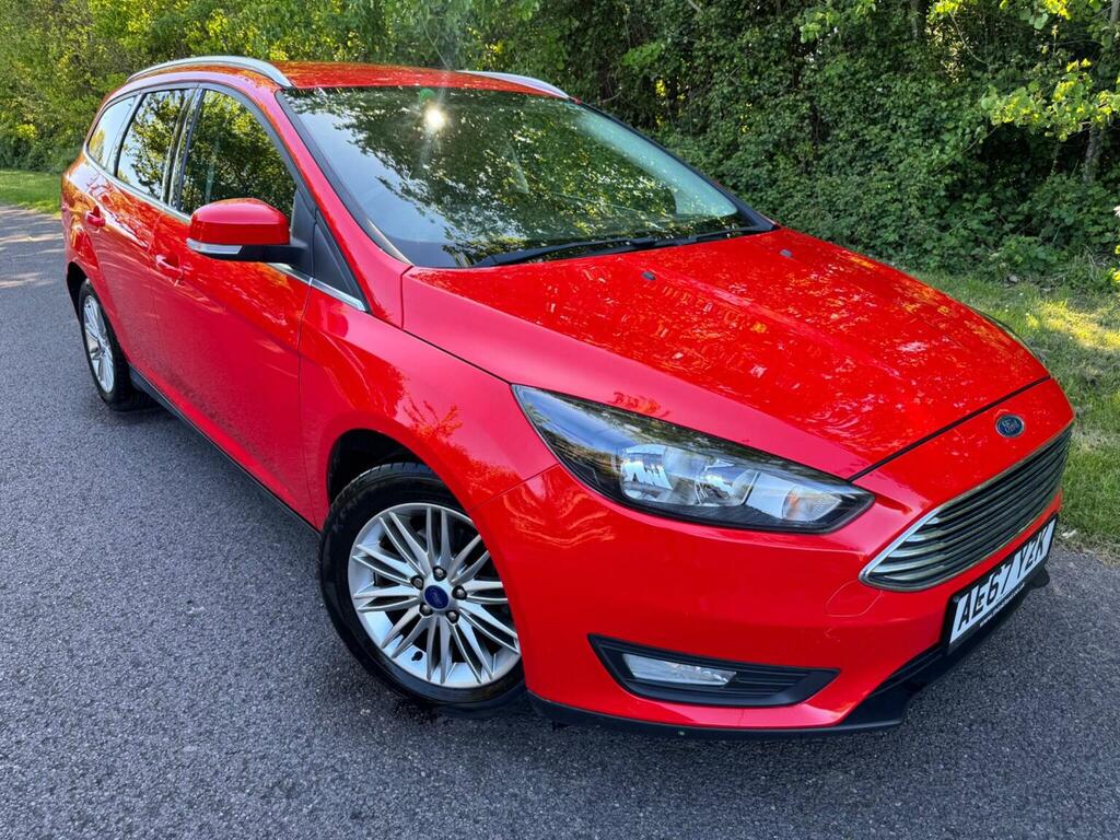 Ford Focus Estate 1.5 Tdci Zetec Edition Euro 6 Ss 20 Red