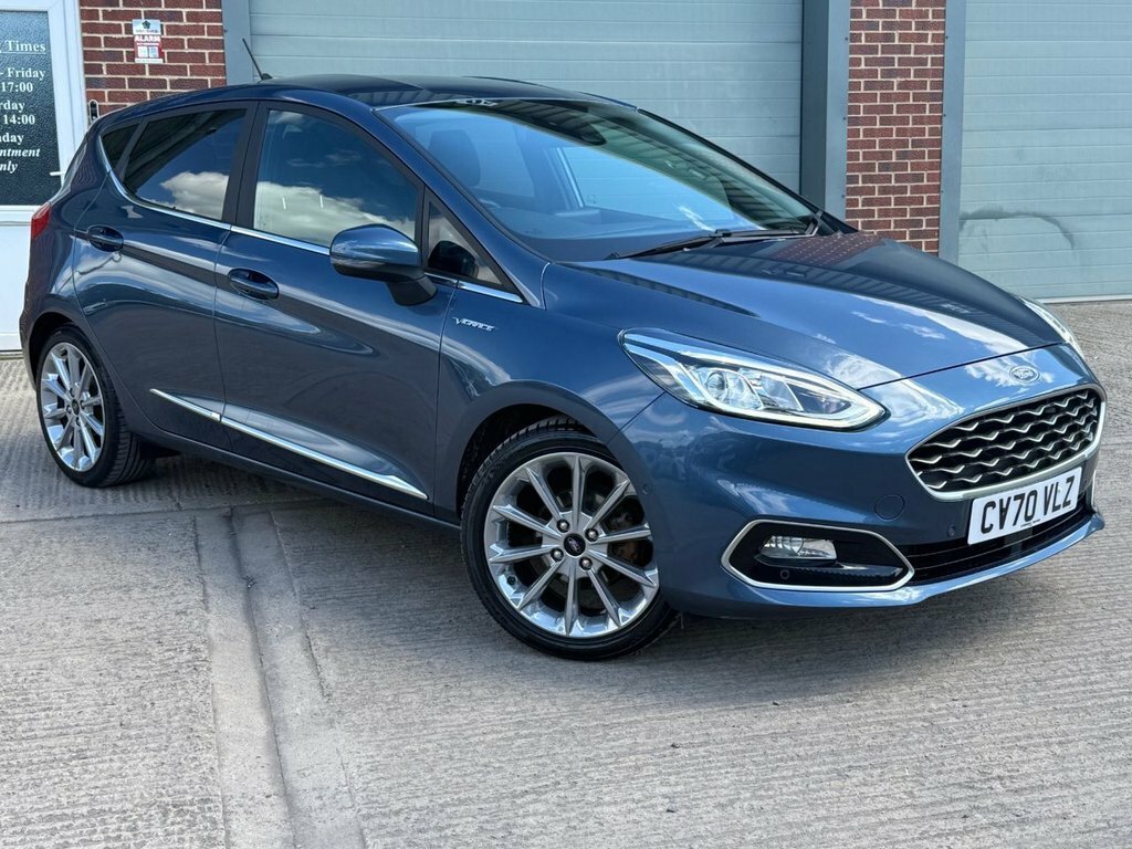 Ford Fiesta 1.0T Ecoboost Mhev Vignale Edition Hatchback P Blue