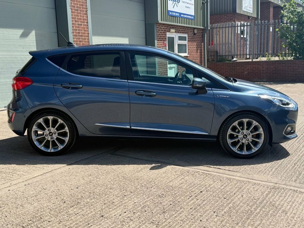 Ford Fiesta 1.0T Ecoboost Mhev Vignale Edition Hatchback P CV70VLZ Blue #5