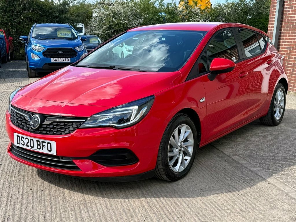 Vauxhall Astra 1.2 Turbo Business Edition Nav Hatchback Petro DS20BFO Red #4