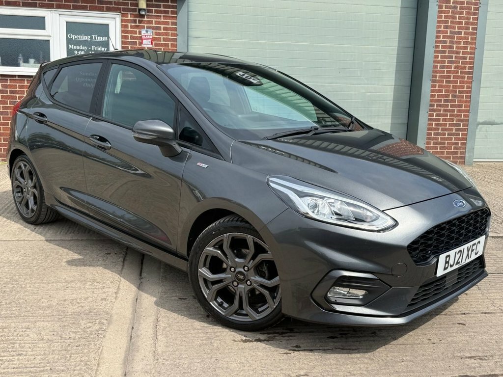 Ford Fiesta 1.0T Ecoboost Mhev St-line Edition Hatchback P Grey