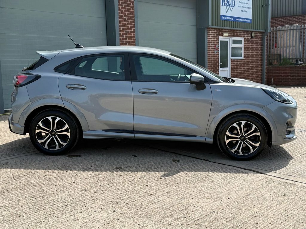 Ford Puma 1.0T Ecoboost Mhev St-line Suv Hybrid M CV23JPU Silver #5
