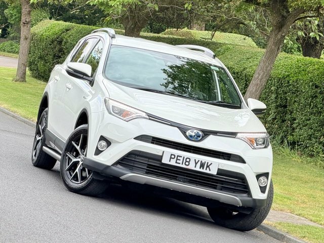 Toyota Rav 4 2.5 Vvt-h Design Suv Hybrid Cvt Euro 6 White