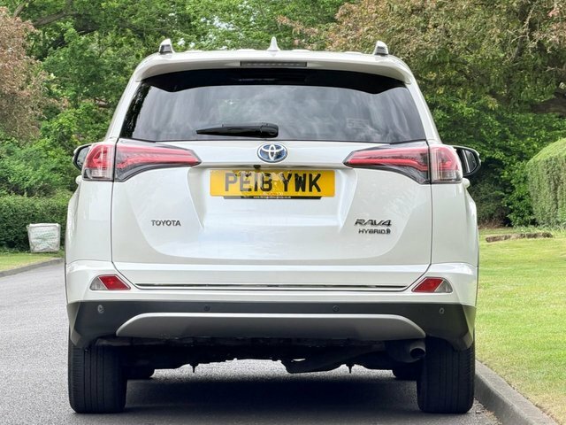 Toyota Rav 4 2.5 Vvt-h Design Suv Hybrid Cvt Euro 6 PE18YWK White #5