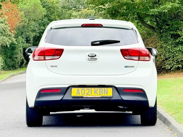Kia RIO 1.0 T-gdi Mhev 3 Hatchback Hybrid Dct E AO21KBN White #5