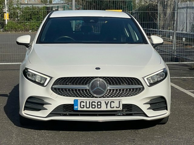 Mercedes-Benz A Class 1.3 A200 Amg Line GU68YCJ White #2