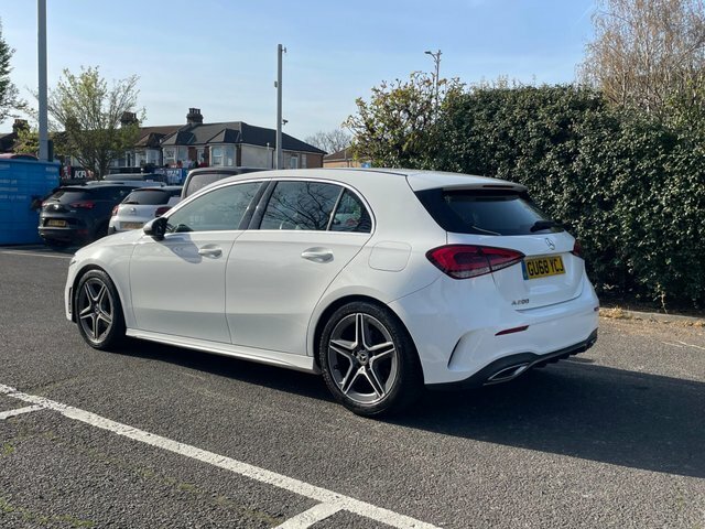 Mercedes-Benz A Class 1.3 A200 Amg Line GU68YCJ White #6