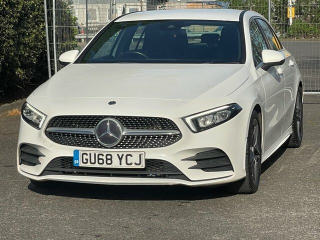 Mercedes-Benz A Class 1.3 A200 Amg Line GU68YCJ White #3