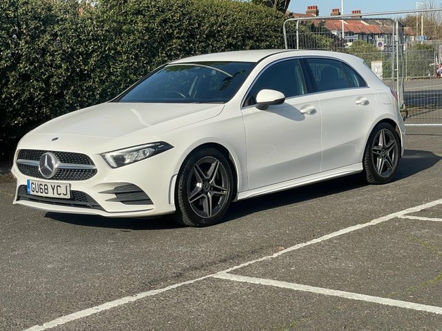 Mercedes-Benz A Class 1.3 A200 Amg Line GU68YCJ White #4