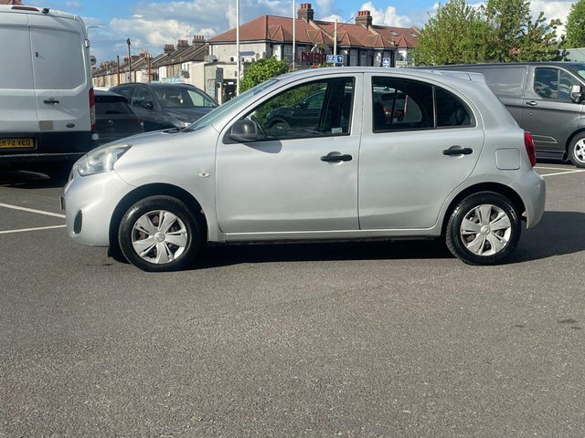 Nissan Micra 1.2 Visia Euro 5 EO14TUJ Silver #5