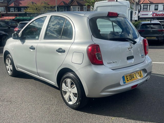 Nissan Micra 1.2 Visia Euro 5 EO14TUJ Silver #6