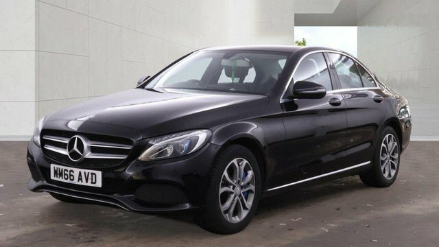 Mercedes-Benz C Class 2.0 C350e 6.4Kwh Sport WM66AVD Black #2