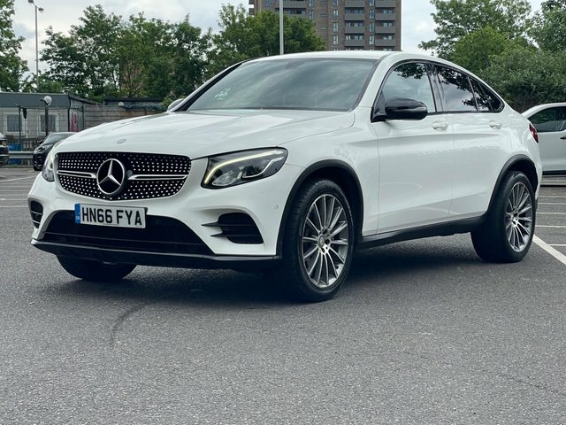 Mercedes-Benz GLC Class 2.1 Glc250d Amg Line HN66FYA White #3