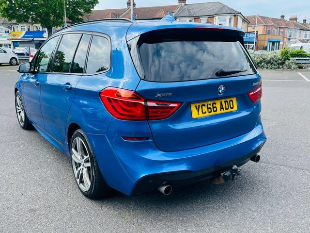 BMW 2 Series Gran Tourer 2.0 220D M Sport YC66ADO Blue #6